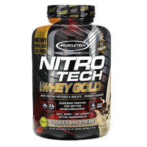 Lista De Nitro Tech Whey Gold 5.5 Lbs De Esta Semana